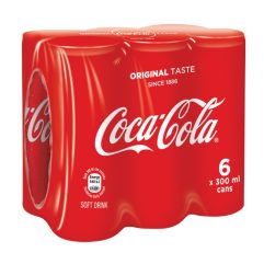 Coca Cola 300ml 6s